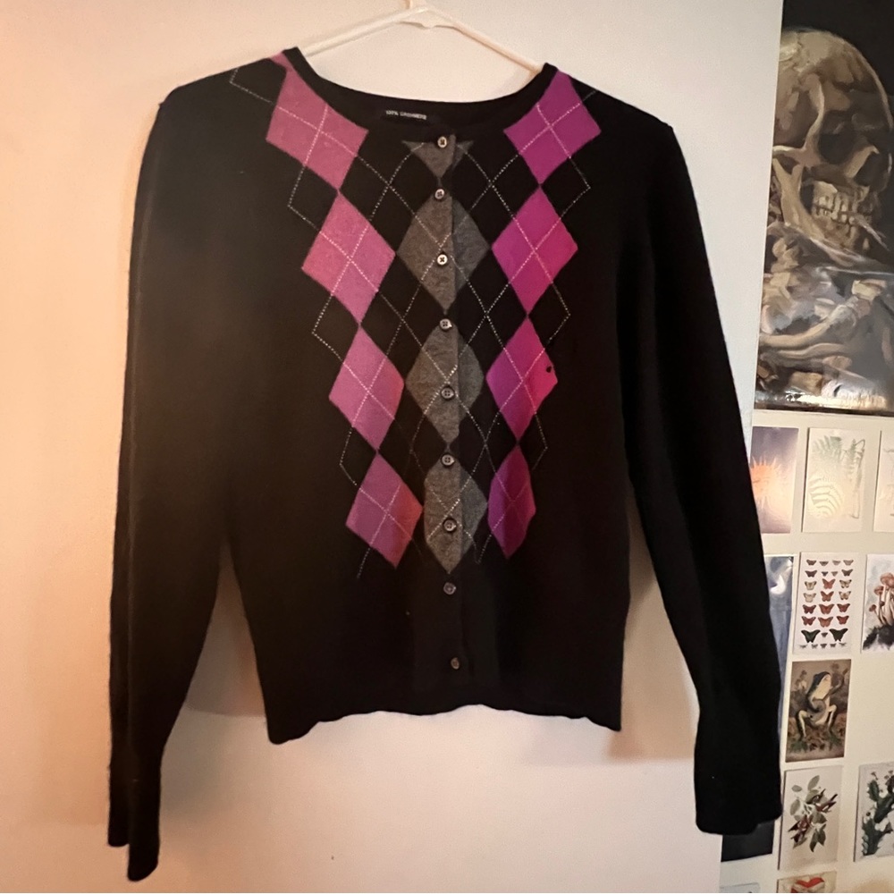 Soft diamond sweater